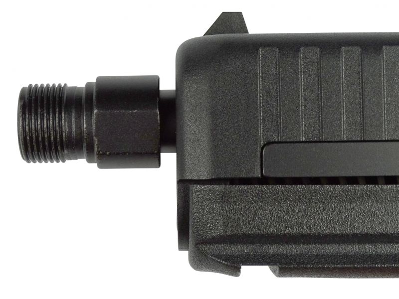 Jako standardní doplněk se ke Glocku 44 ve verzi s prodlouženou hlavní s integrovaným závitem pro montáž například tlumiče zvuku, dodává nástavec pro změnu velikosti a typu úsťového závitu. Adaptér změní standardní závit na velikost .500-28 UNEF.